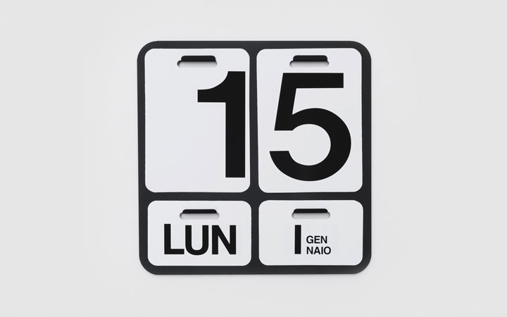 Formosa Perpetual Wall Calendar  by Danese Artemide Accessories